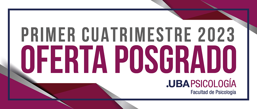 Oferta de Posgrado - Primer Cuatrimestre 2023