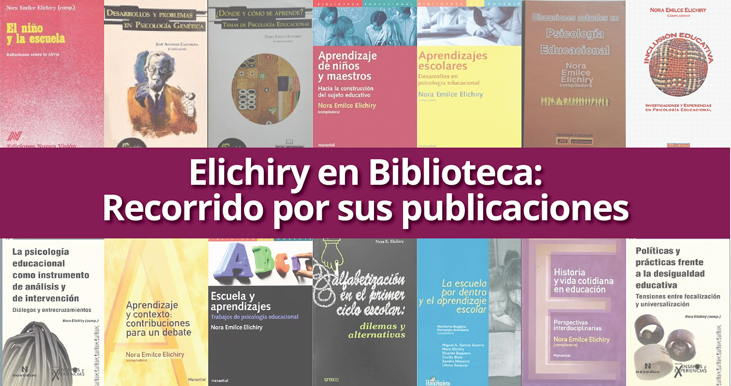 Noticia Homenaje a Nora Elichiry