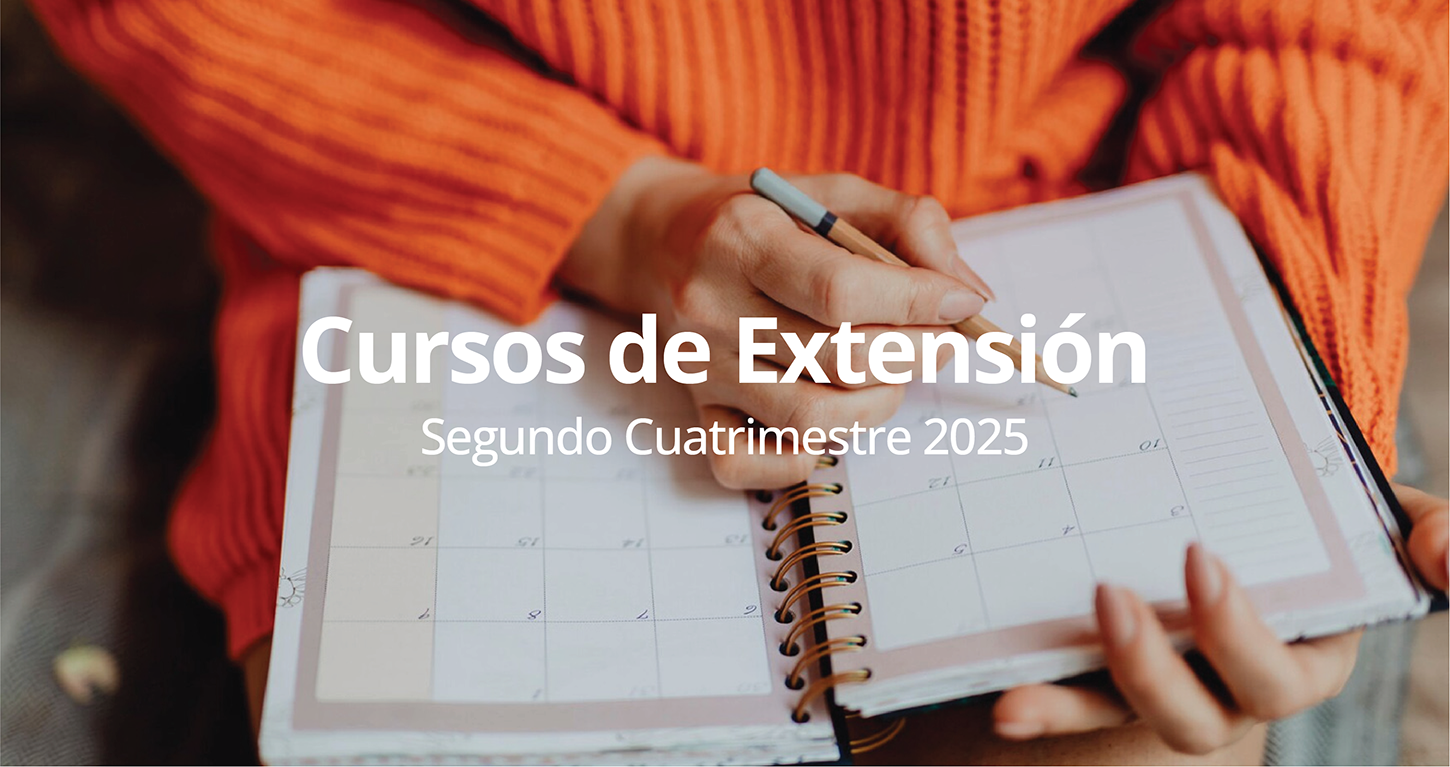 Noticia Cursos de Extensión Segundo Cuatrimestre 2025