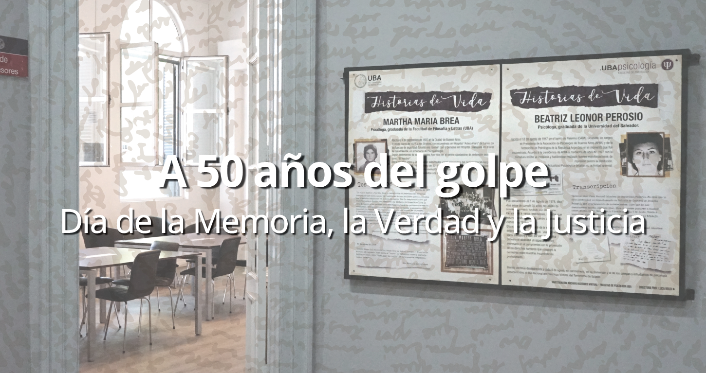 Noticia  50 Años del Golpe Memoria Verdad y Justicia