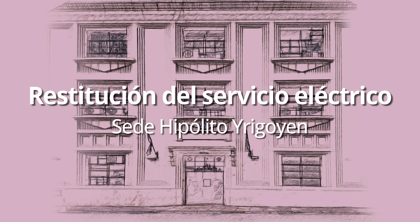 Restitución Servicio Eléctrico